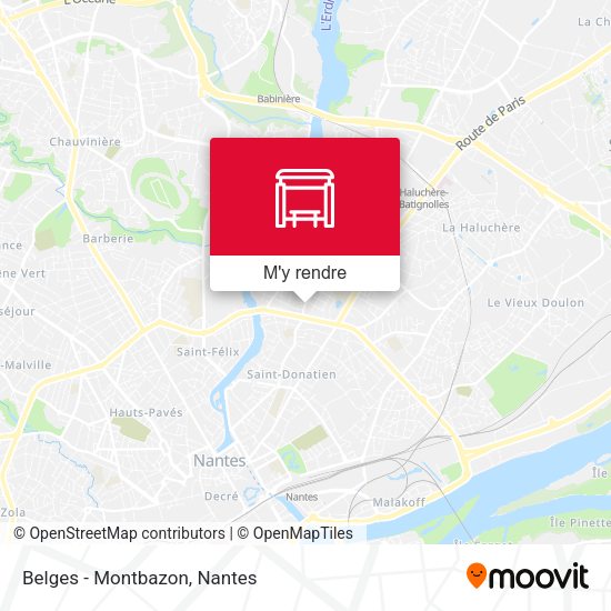 Belges - Montbazon plan