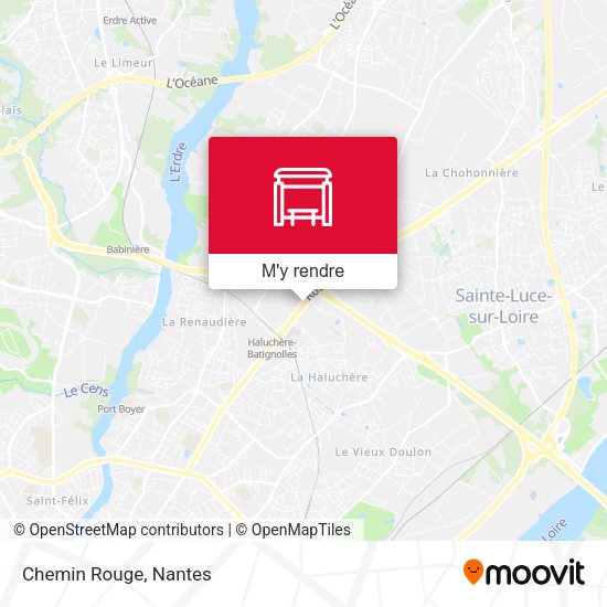 Chemin Rouge plan