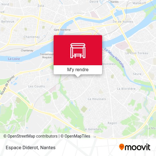 Espace Diderot plan