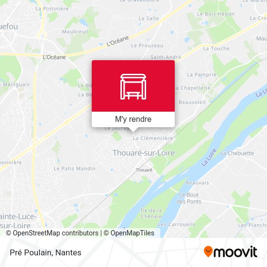 Pré Poulain plan