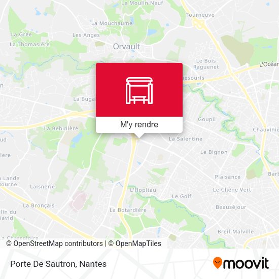 Porte De Sautron plan