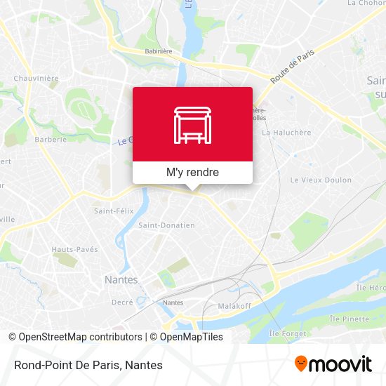 Rond-Point De Paris plan
