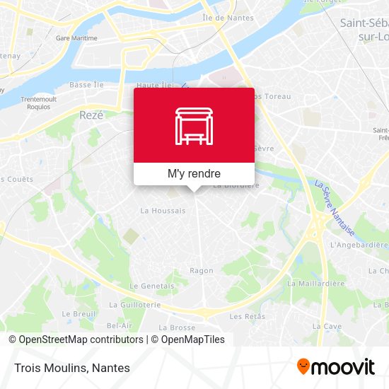 Trois Moulins plan