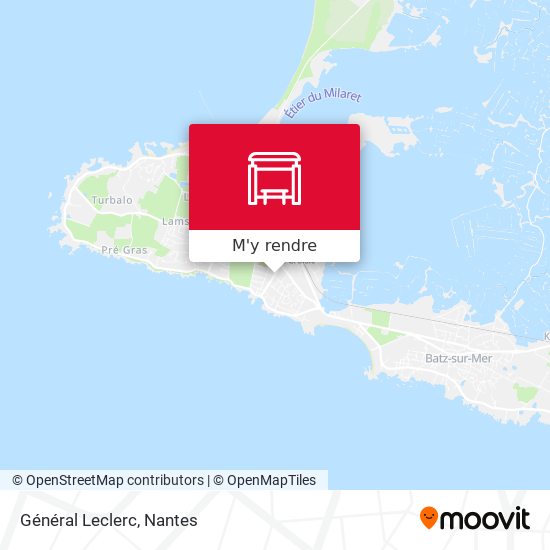 Général Leclerc plan