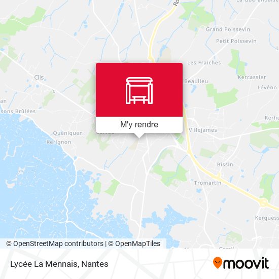 Lycée La Mennais plan