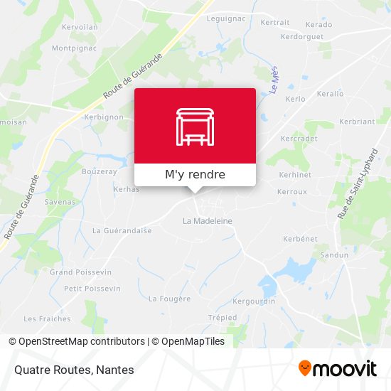 Quatre Routes plan