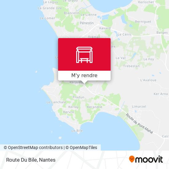 Route Du Bile plan