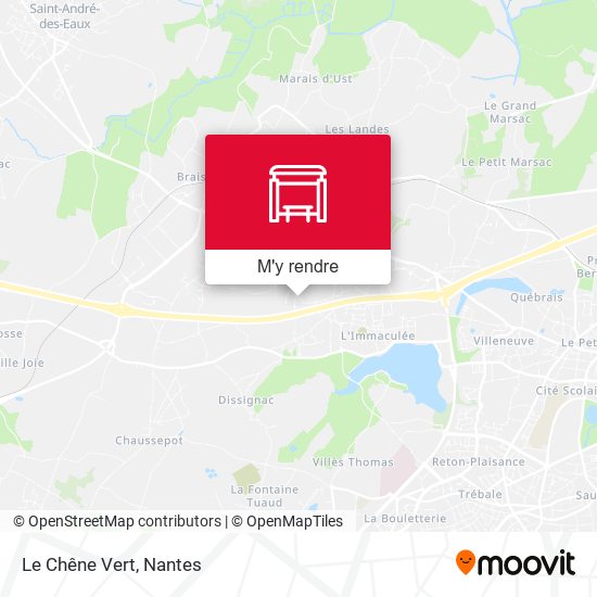 Le Chêne Vert plan