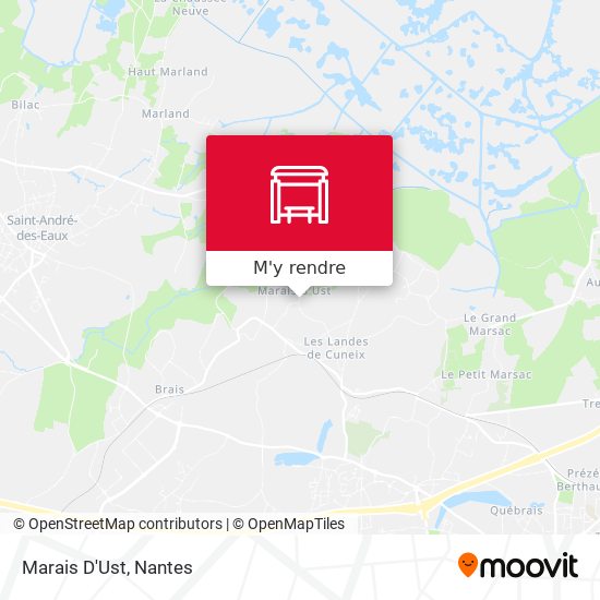 Marais D'Ust plan