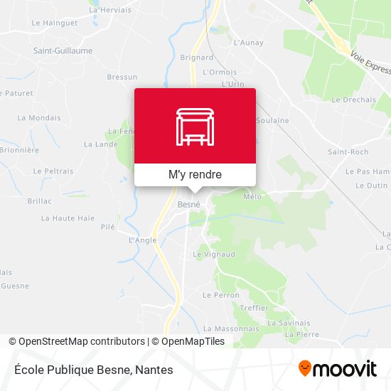 École Publique Besne plan