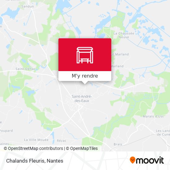 Chalands Fleuris plan