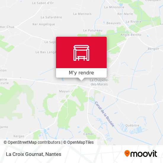 La Croix Gournat plan