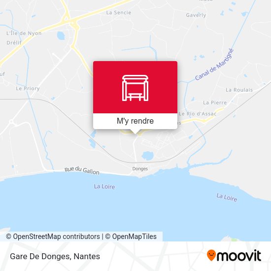 Gare De Donges plan