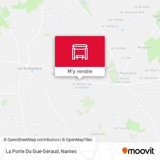 La Porte Du Gué-Géraud plan