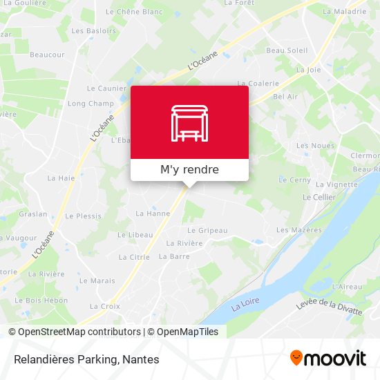 Relandières Parking plan