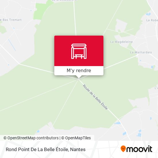 Rond Point De La Belle Étoile plan