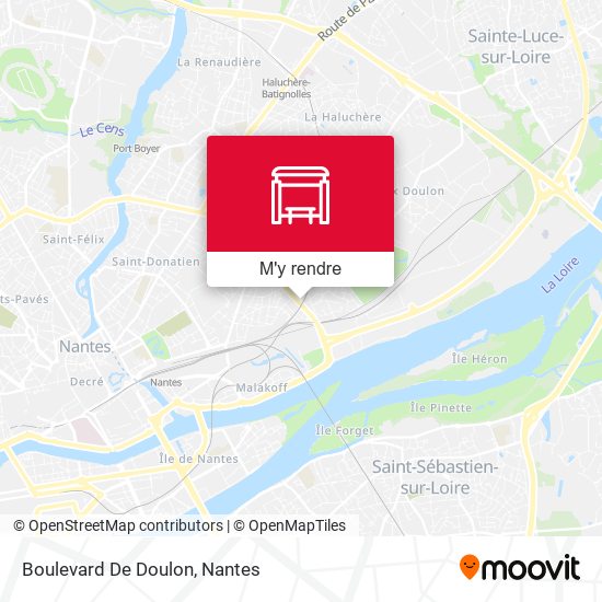 Boulevard De Doulon plan