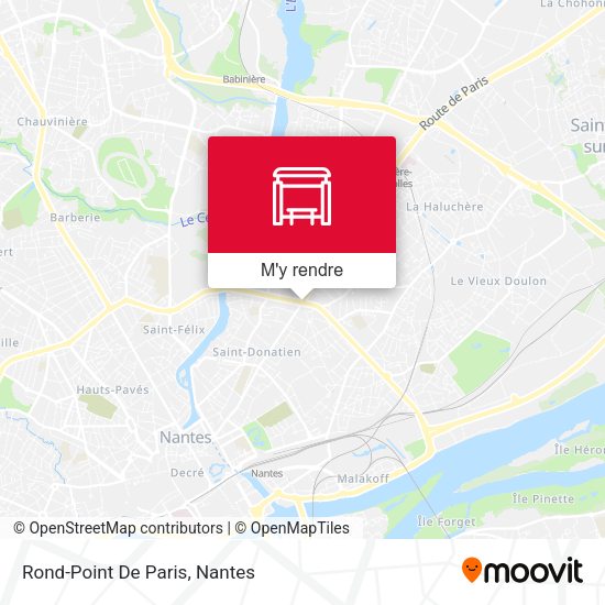 Rond-Point De Paris plan