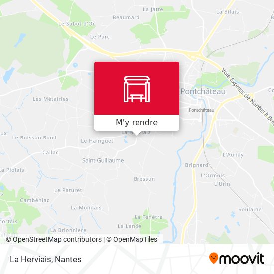 La Herviais plan