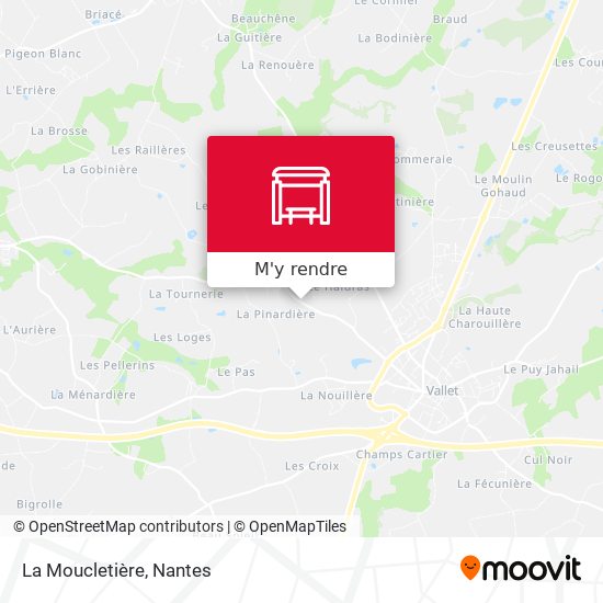 La Moucletière plan