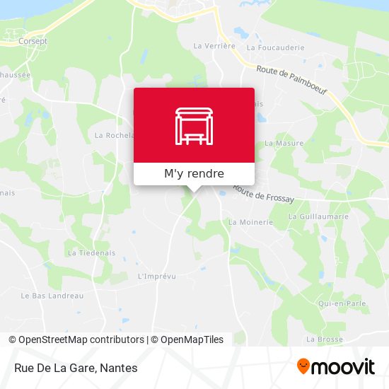 Rue De La Gare plan