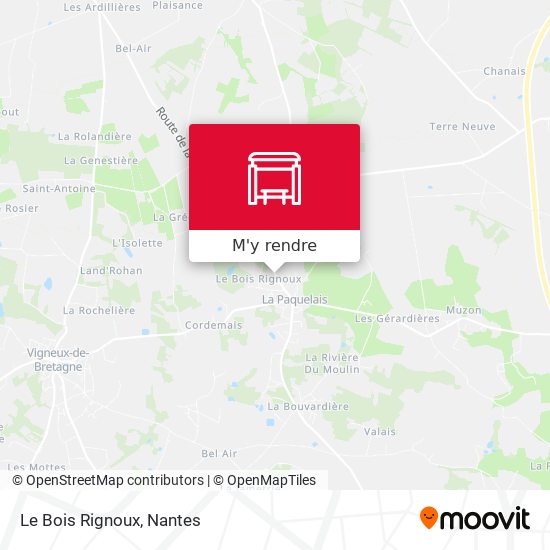 Le Bois Rignoux plan