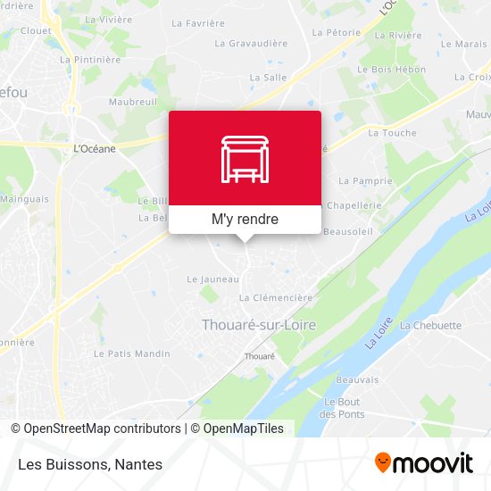 Les Buissons plan
