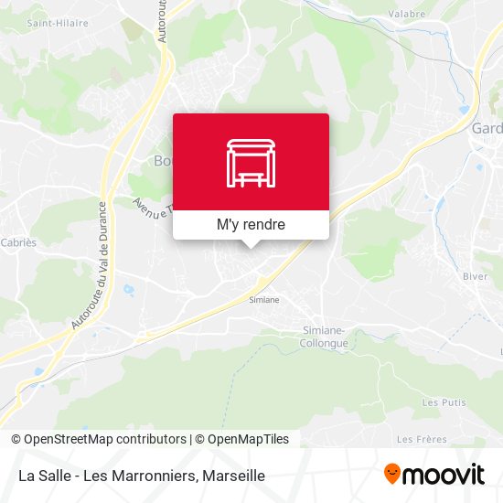 La Salle - Les Marronniers plan