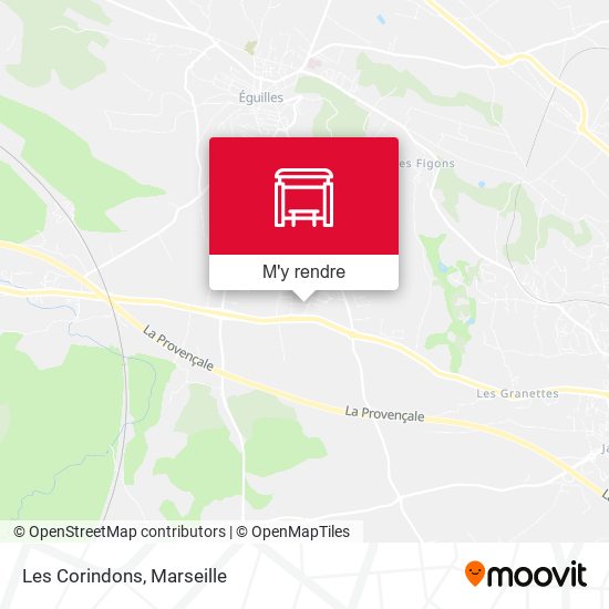 Les Corindons plan
