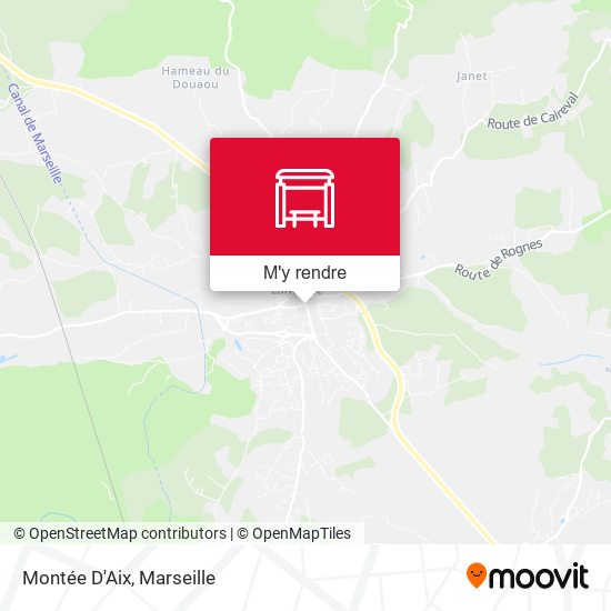 Montée D'Aix plan