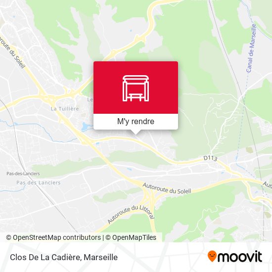 Clos De La Cadière plan