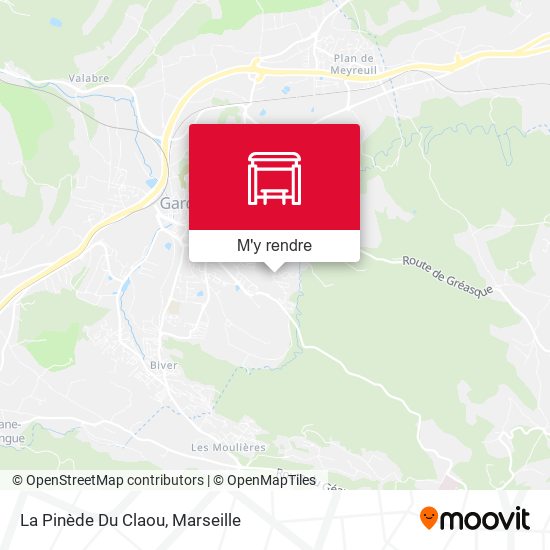 La Pinède Du Claou plan