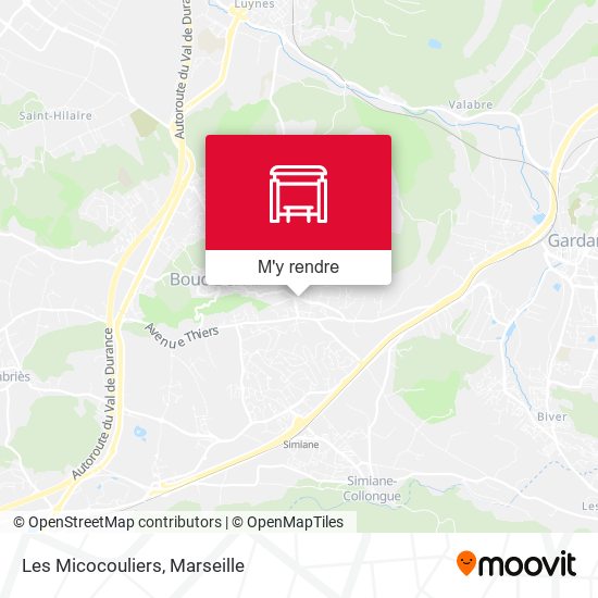 Les Micocouliers plan