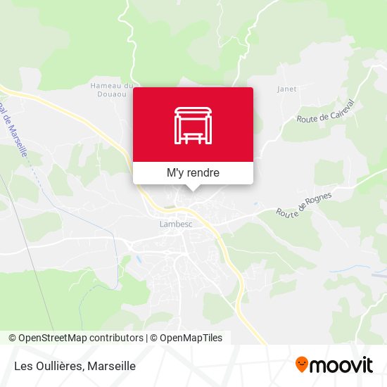 Les Oullières plan