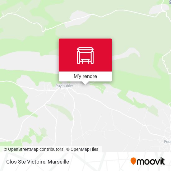 Clos Ste Victoire plan