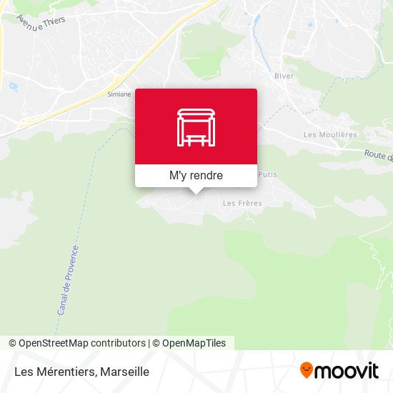 Les Mérentiers plan