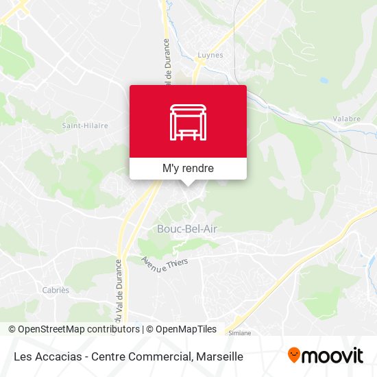 Les Accacias - Centre Commercial plan
