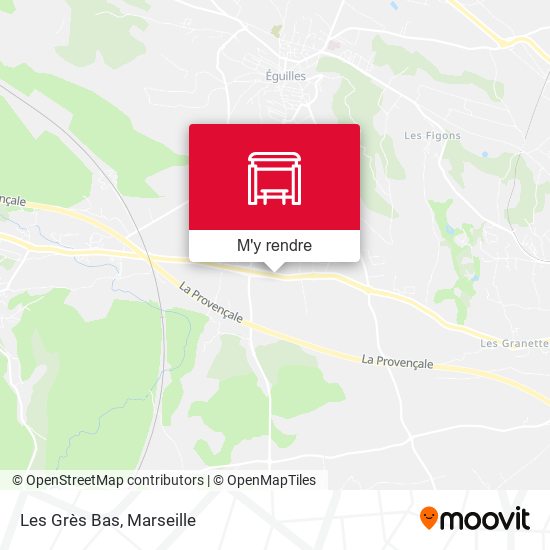 Les Grès Bas plan