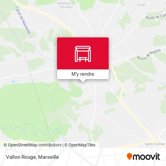 Vallon Rouge plan