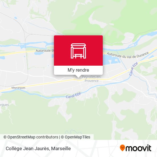 Collège Jean Jaurès plan