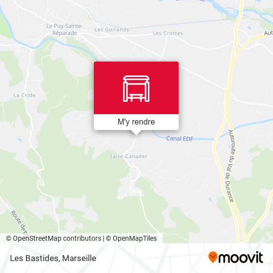 Les Bastides plan