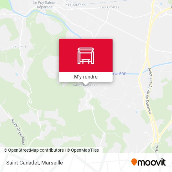 Saint Canadet plan