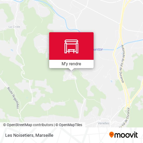 Les Noisetiers plan