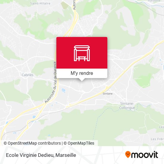 Ecole Virginie Dedieu plan