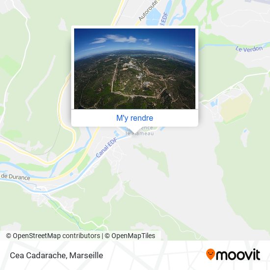 Cea Cadarache plan