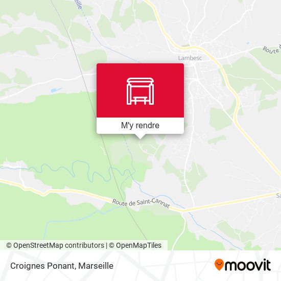 Croignes Ponant plan