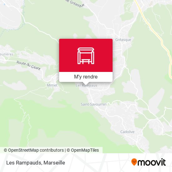 Les Rampauds plan