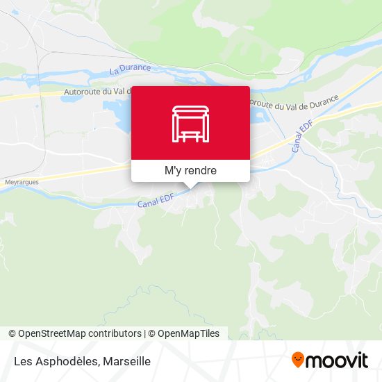 Les Asphodèles plan