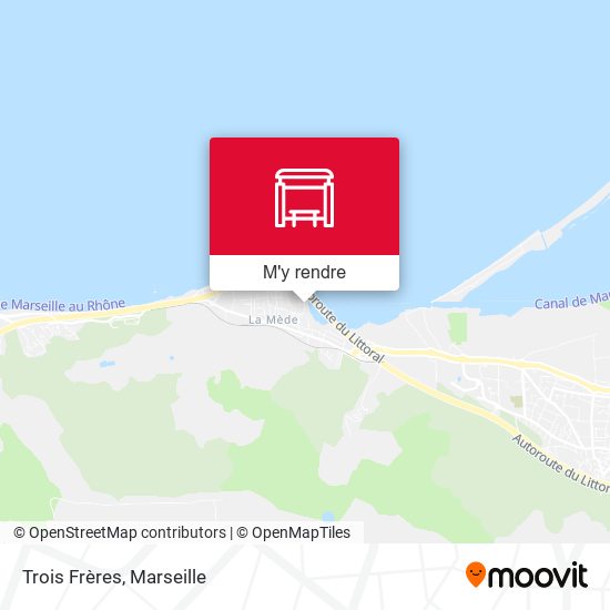 Trois Frères plan