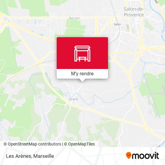 Les Arènes plan